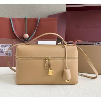 Loro Piana LP Extra Bag L27 in Calfskin Leather Light Bamboo Yellow 2026 (YY-260408009)