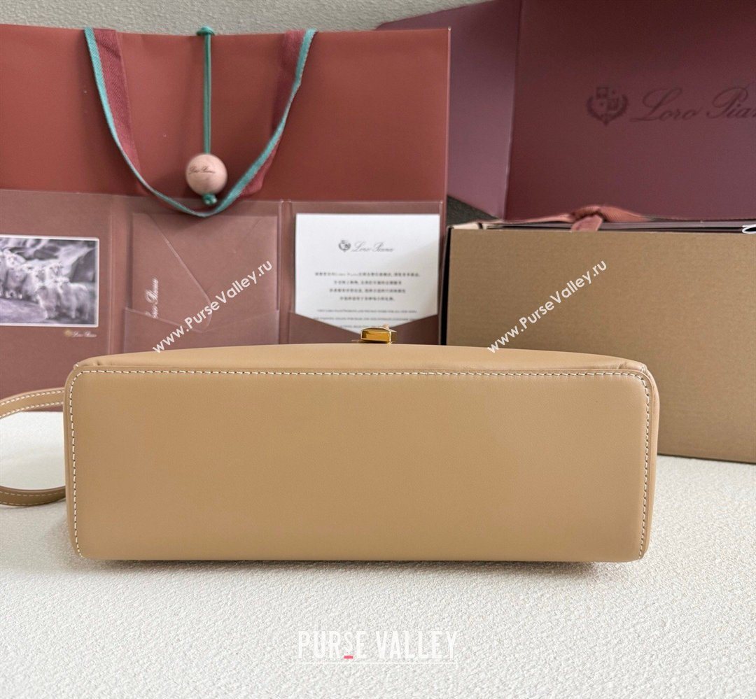 Loro Piana LP Extra Bag L27 in Calfskin Leather Light Bamboo Yellow 2026 (YY-260408009)