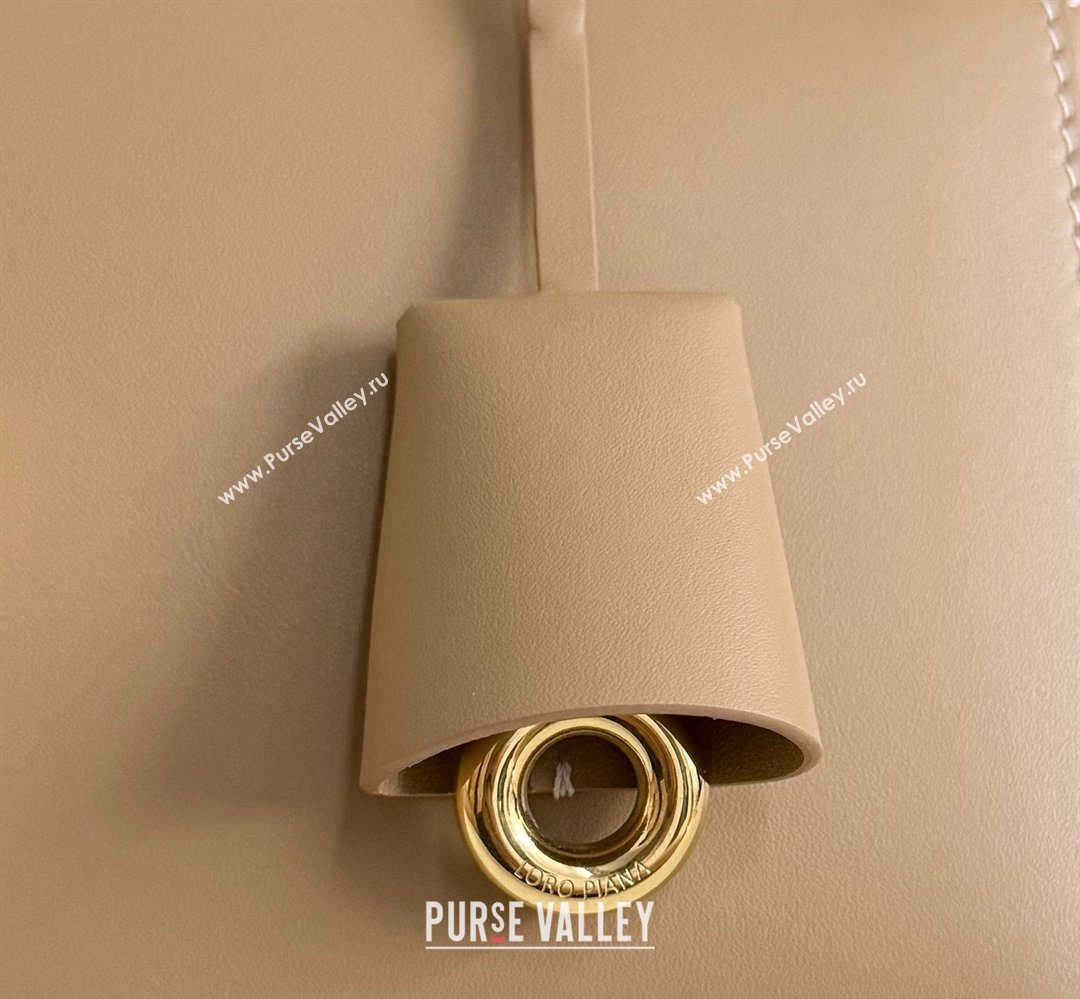 Loro Piana LP Extra Bag L27 in Calfskin Leather Light Bamboo Yellow 2026 (YY-260408009)