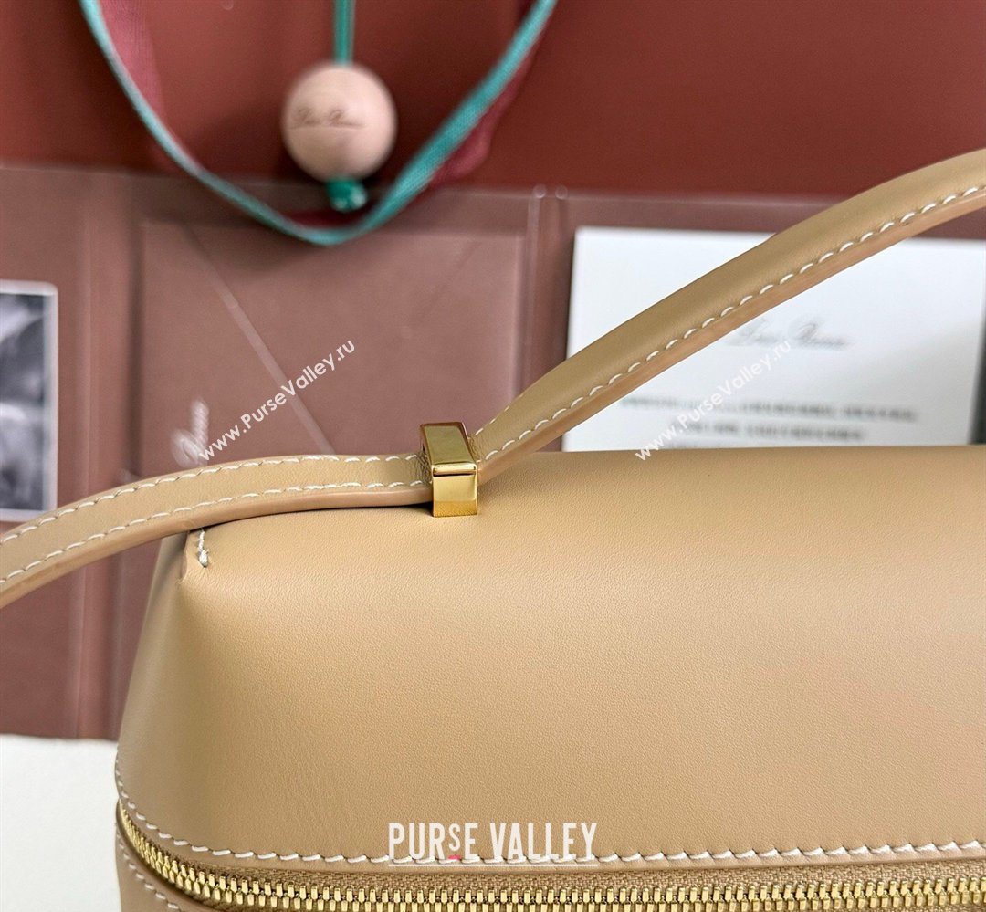 Loro Piana LP Extra Bag L27 in Calfskin Leather Light Bamboo Yellow 2026 (YY-260408009)