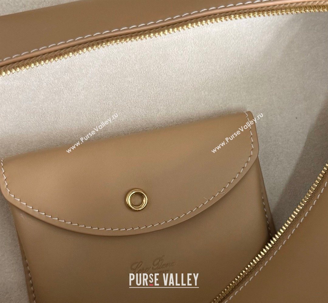 Loro Piana LP Extra Bag L27 in Calfskin Leather Light Bamboo Yellow 2026 (YY-260408009)