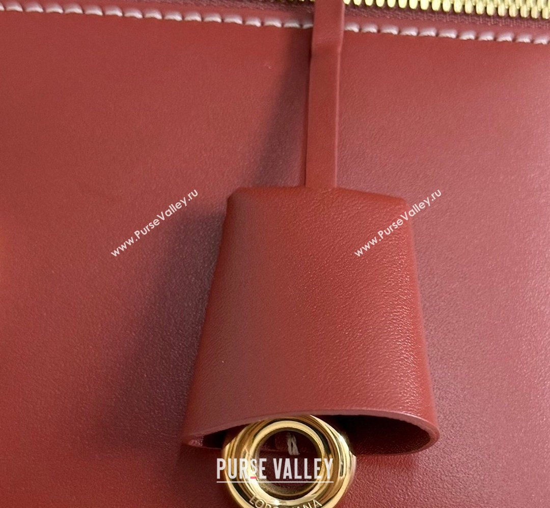Loro Piana LP Extra Bag L27 in Calfskin Leather Red Brown 2026 (YY-260408010)
