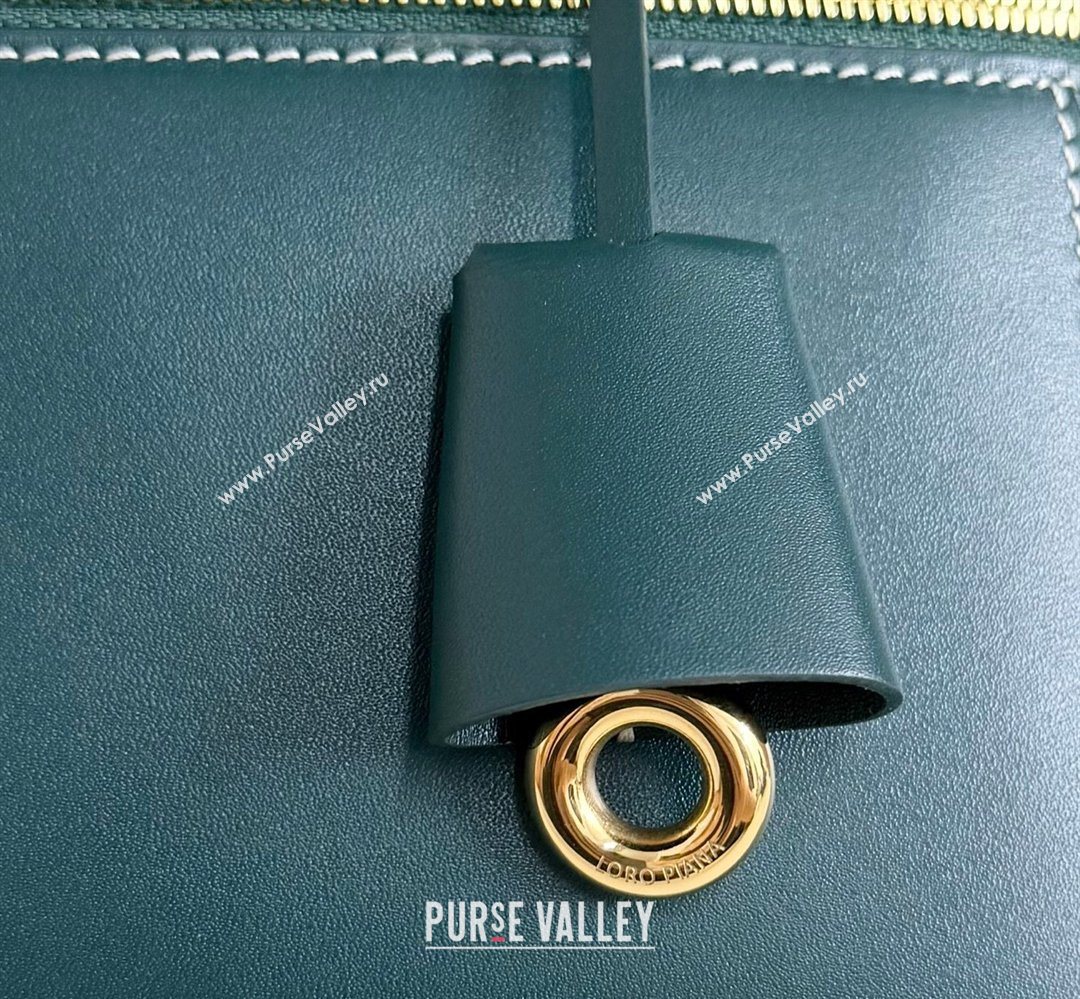 Loro Piana LP Extra Bag L27 in Calfskin Leather Dark Green 2026 (YY-260408011)