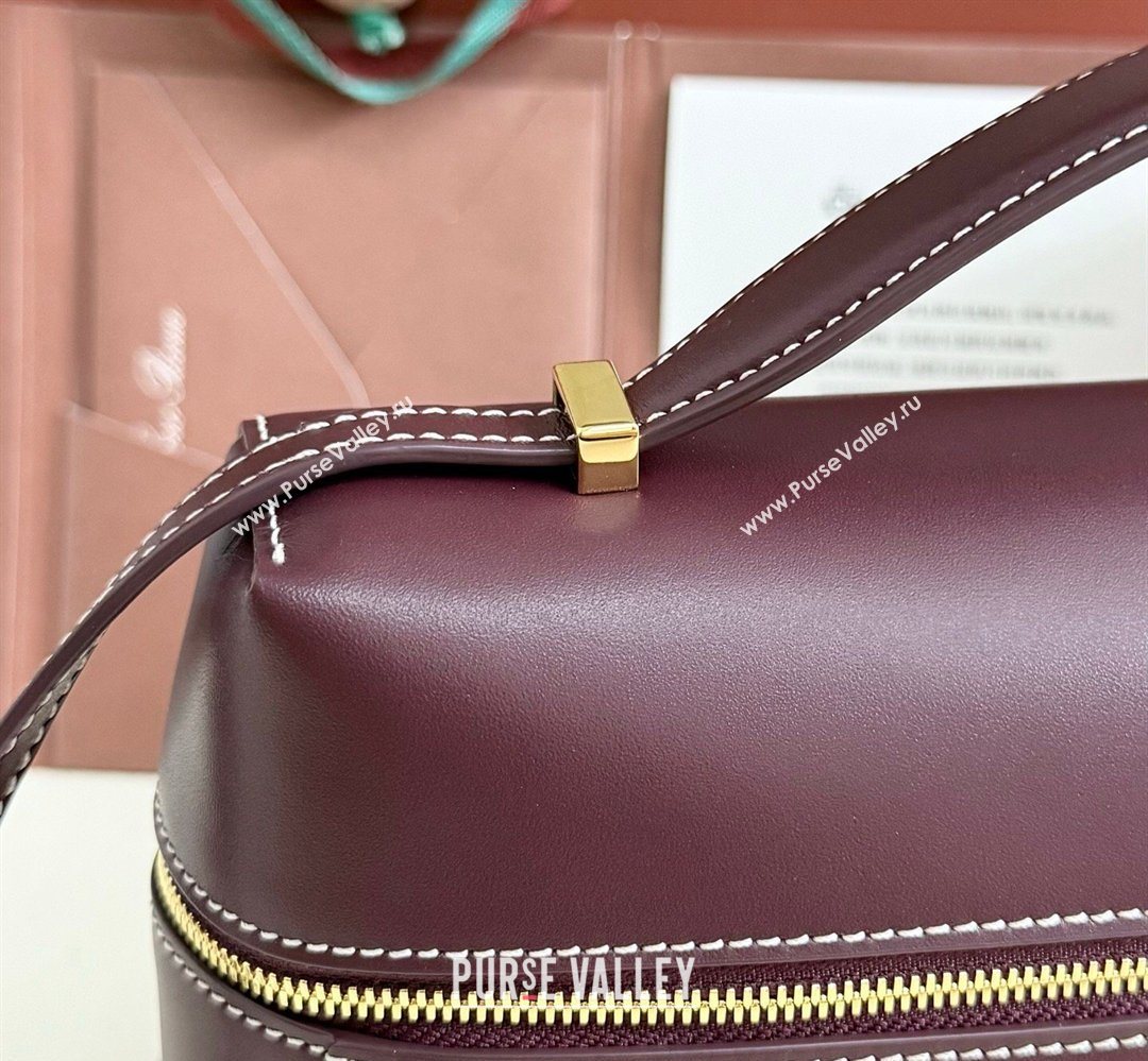 Loro Piana LP Extra Bag L27 in Calfskin Leather Ormosia 2026 (YY-260408012)