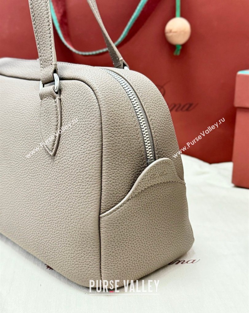 Loro Piana LP Small Needle bag in Grained Leather Warm Beige 2026 (BF-260408083)