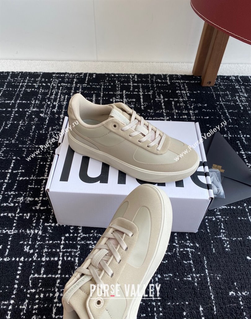 Lululemon City Verse Sneakers in Leather and Suede Khaki Grey 2025 (SS-250428160)