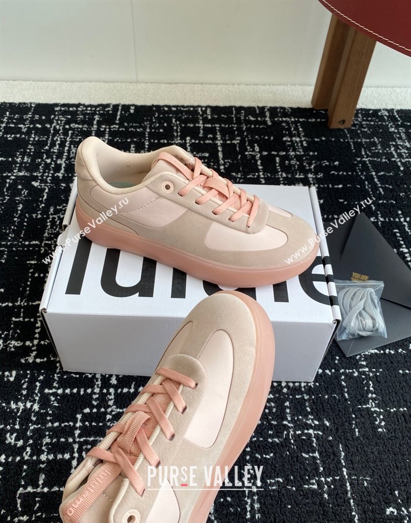 Lululemon City Verse Sneakers in Leather and Suede Light Pink 2025 (SS-250428161)