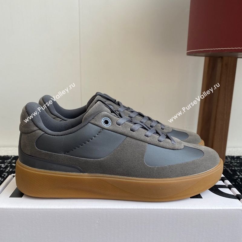 Lululemon City Verse Sneakers in Leather and Suede Dark Grey 2025 (SS-250428162)