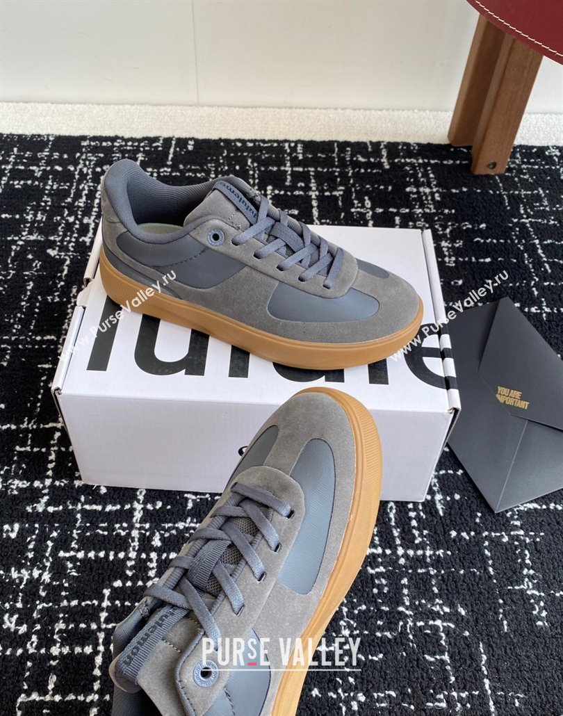 Lululemon City Verse Sneakers in Leather and Suede Dark Grey 2025 (SS-250428162)