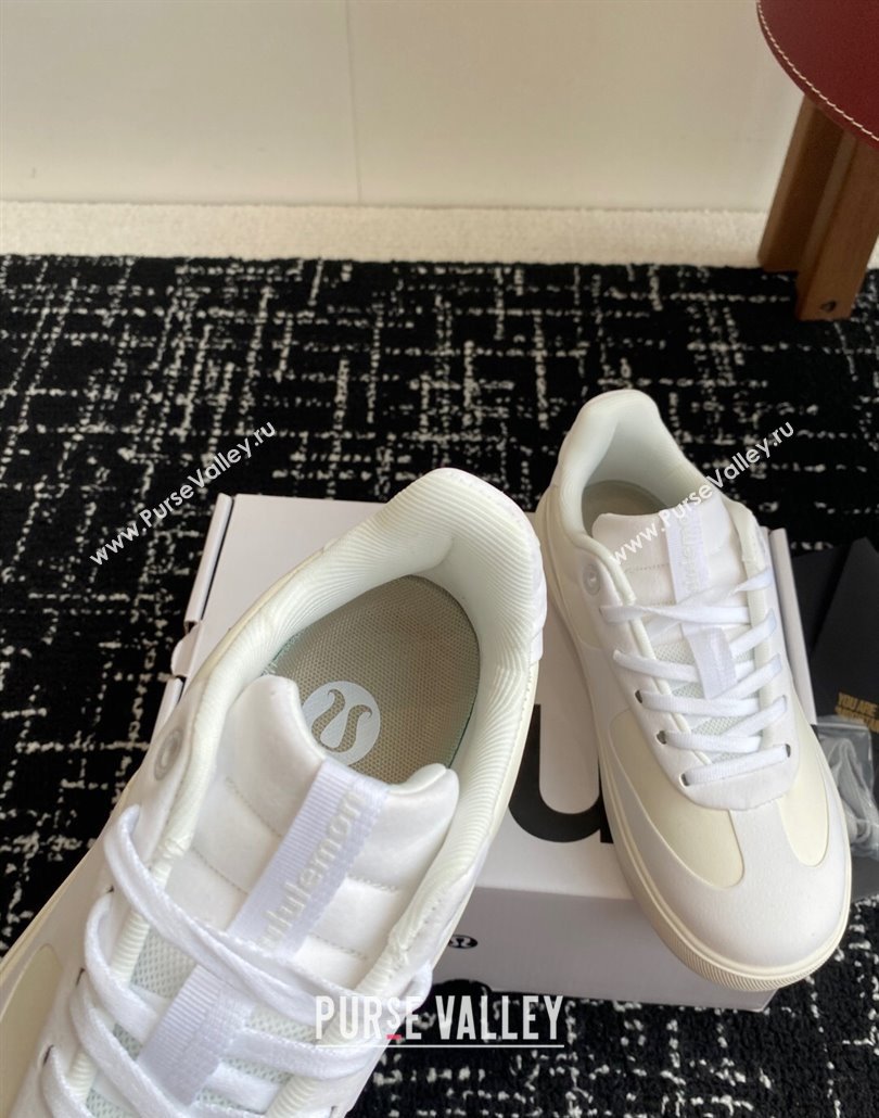 Lululemon City Verse Sneakers in Leather and Suede White 2025 (SS-250428159)