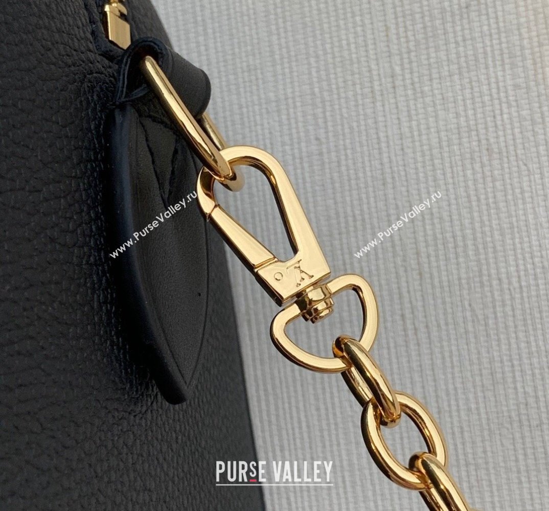Louis Vuitton Speedy Bandoulière 20 Bag in Black Embossed Grained Leather M58953 2021 (KI-21112725)