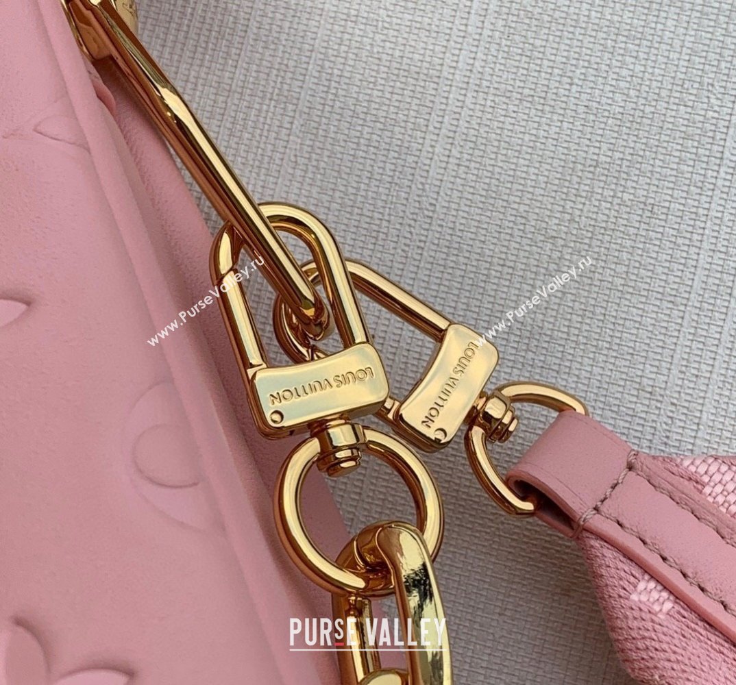 Louis Vuitton Coussin PM Bag in Monogram Leather M59276 Light Pink 2021 (KI-21112732)