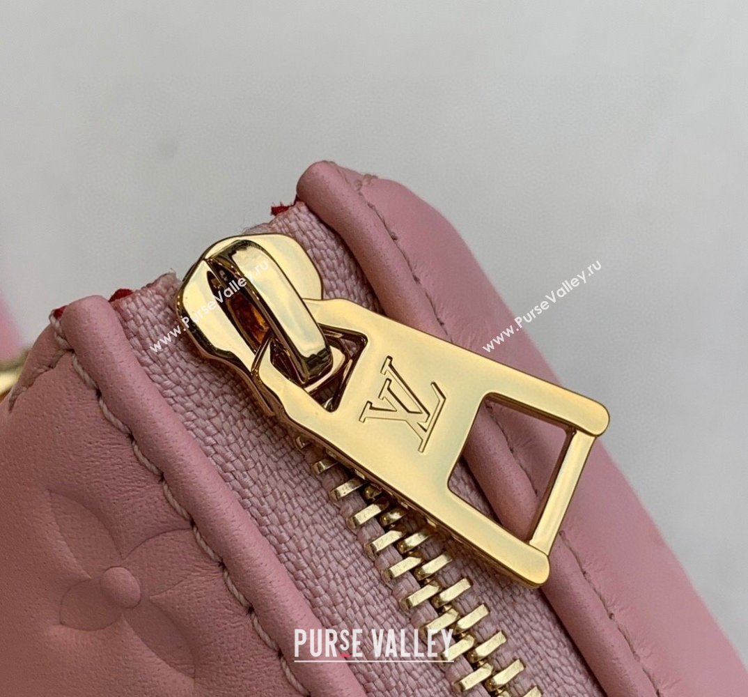 Louis Vuitton Coussin PM Bag in Monogram Leather M59276 Light Pink 2021 (KI-21112732)