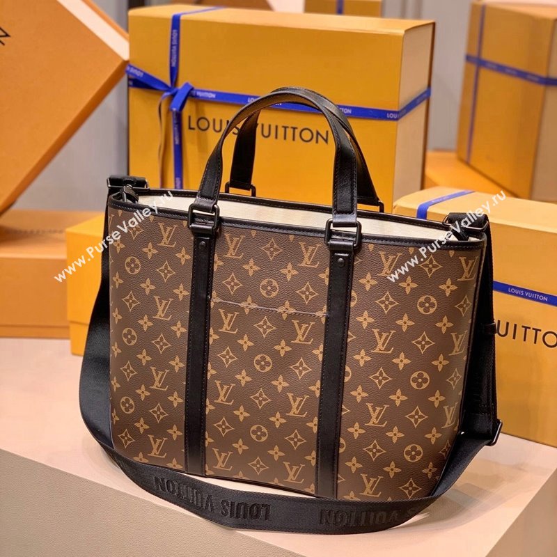 Louis Vuitton Week-End Tote Bag PM M45734 Monogram Canvas/Black 2021 (KI-21112905)