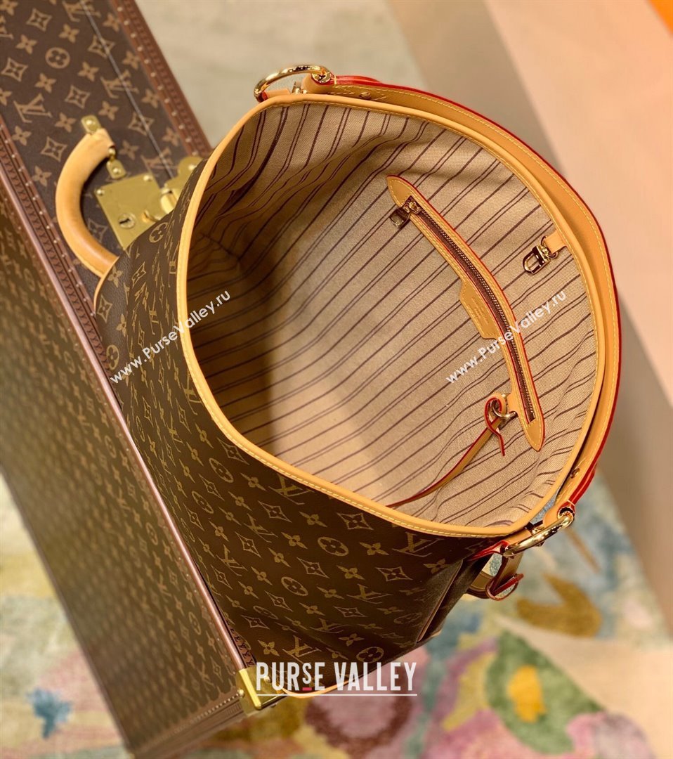 Louis Vuitton Delightful MM Monogram Canvas Hobo Bag M50156 Beige Lining 2021 (KI-21112707)