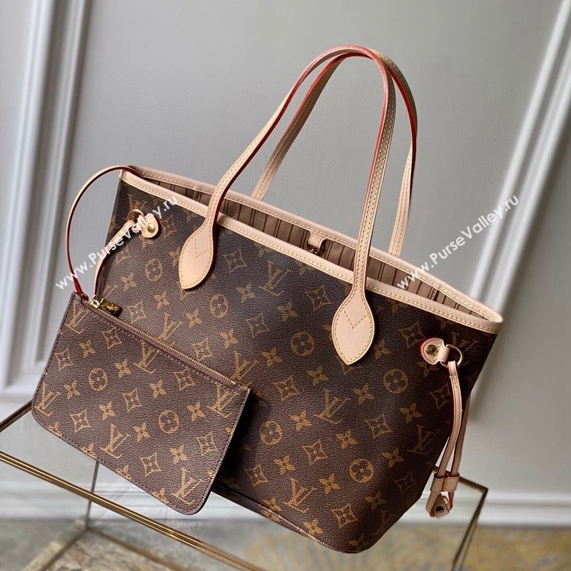 Louis Vuitton Neverfull PM Tote Bag M41000 Monogram Canvas/Beige 2025 (KI-250212014)