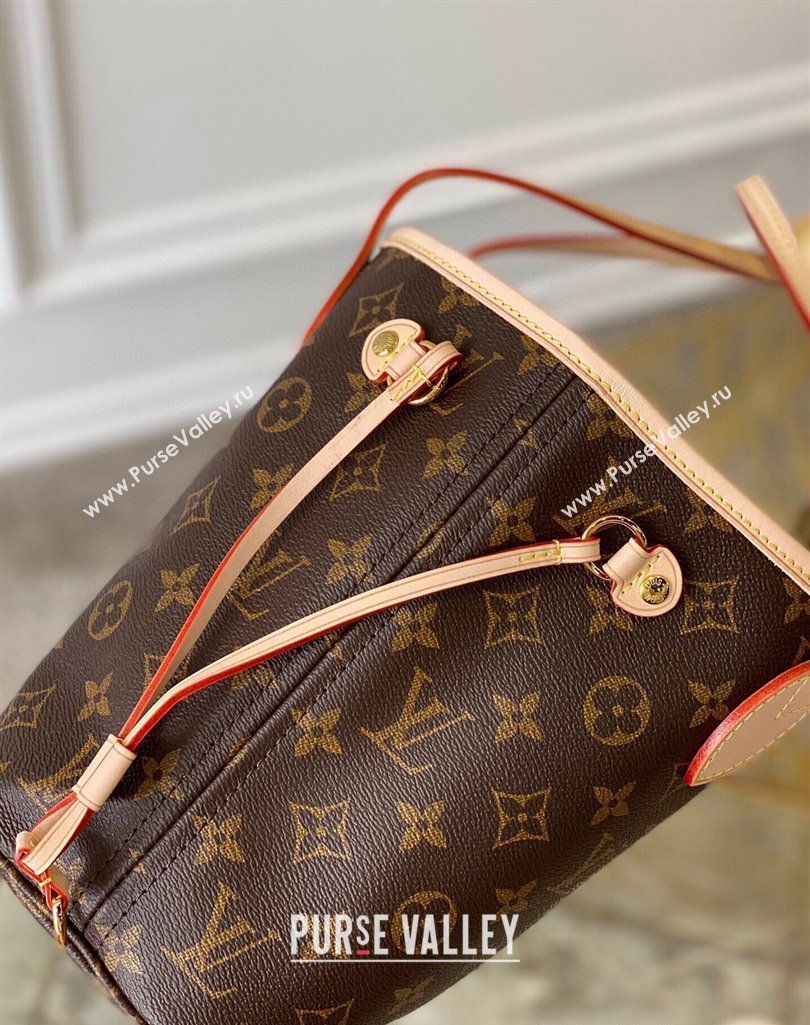 Louis Vuitton Neverfull PM Tote Bag M41000 Monogram Canvas/Beige 2025 (KI-250212014)