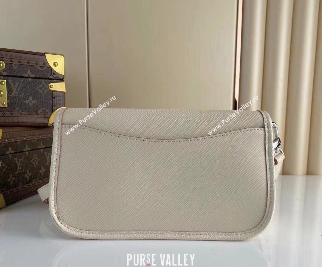 Louis Vuitton Buci Crossbody Bag in Epi Leather M59457 Quartz White 2022 (KI-22012016)