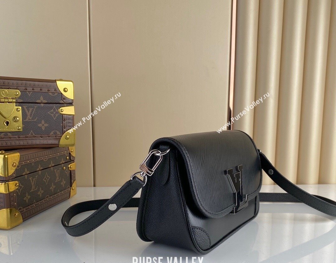 Louis Vuitton Buci Crossbody Bag in Epi Leather M59460 M59386 Black 2022 (KI-22012015)