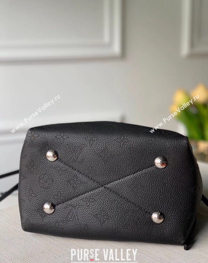 Louis Vuitton Mahina Monogram Perforated Bella Bucket Bag M57070 Black 2022 (KI-22012021)