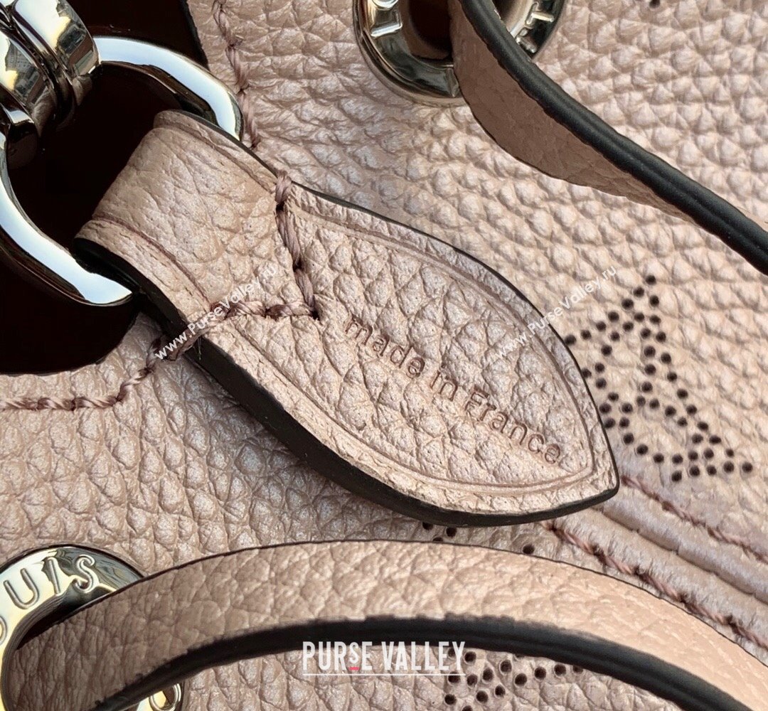 Louis Vuitton Mahina Monogram Perforated Bella Bucket Bag M57070 Pearly Pink 2022 (KI-22012024)