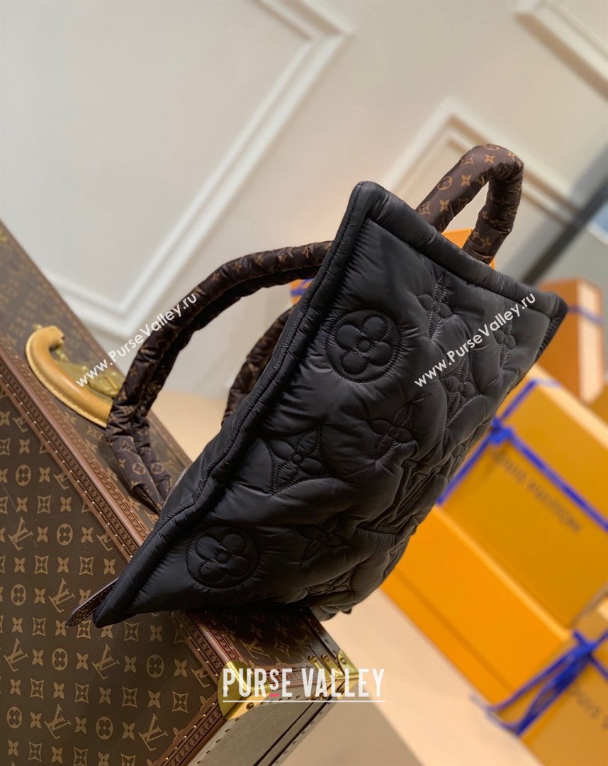 Louis Vuitton Pillow Backpack in Black Padded Nylon M58981 Black 2022 (KI-22012008)