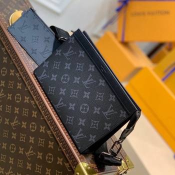 Louis Vuitton Gaston Wearable Strap Wallet M81124 Monogram Eclipse Canvas 2022 (KI-22030102)