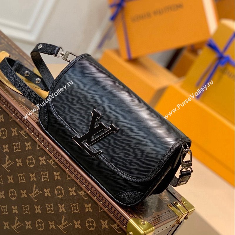 Louis Vuitton Buci Crossbody Bag in Epi Leather M59460 M59386 Black 2022 (KI-22012015)