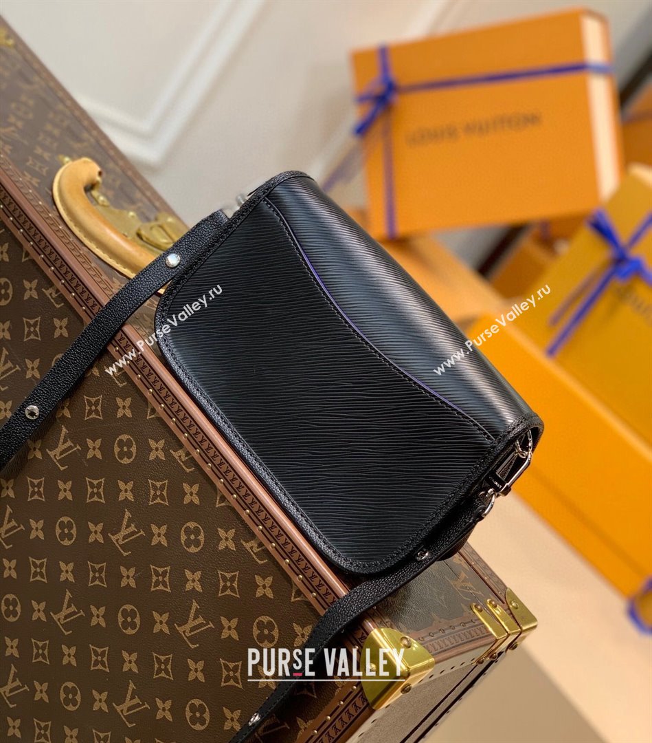 Louis Vuitton Buci Crossbody Bag in Epi Leather M59460 M59386 Black 2022 (KI-22012015)