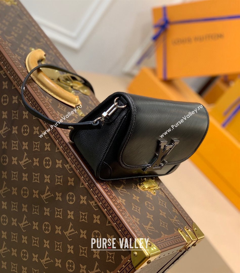 Louis Vuitton Buci Crossbody Bag in Epi Leather M59460 M59386 Black 2022 (KI-22012015)