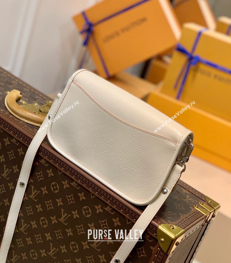 Louis Vuitton Buci Crossbody Bag in Epi Leather M59457 White 2022 (KI-22012016)