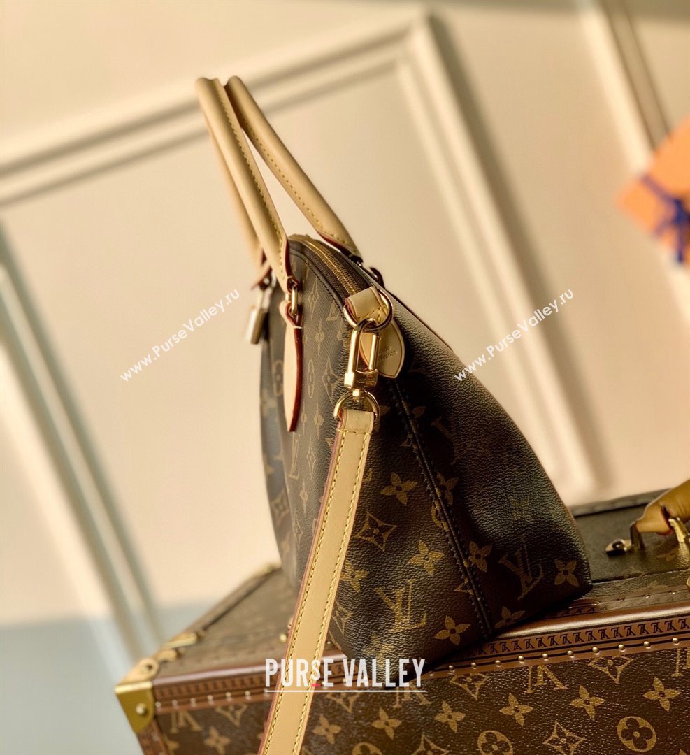 Louis Vuitton Boétie PM Zipped Tote Bag M45986 Monogram Canvas/Nude 2022 (KI-22031506)