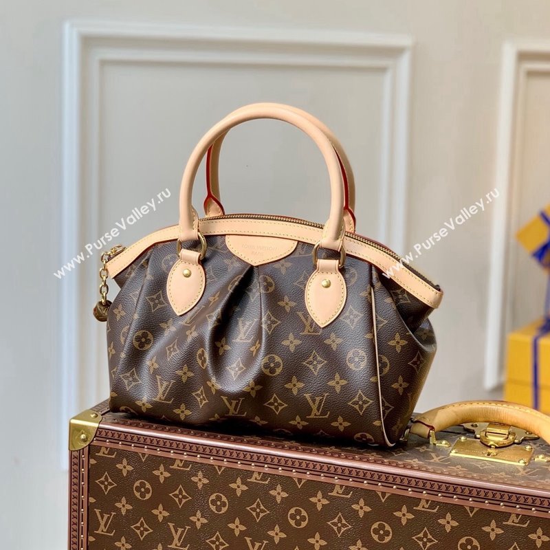 Louis Vuitton Tivoli Bowling PM Bag in Monogram Canvas M40143 Nude 2025 (KI-250212001)