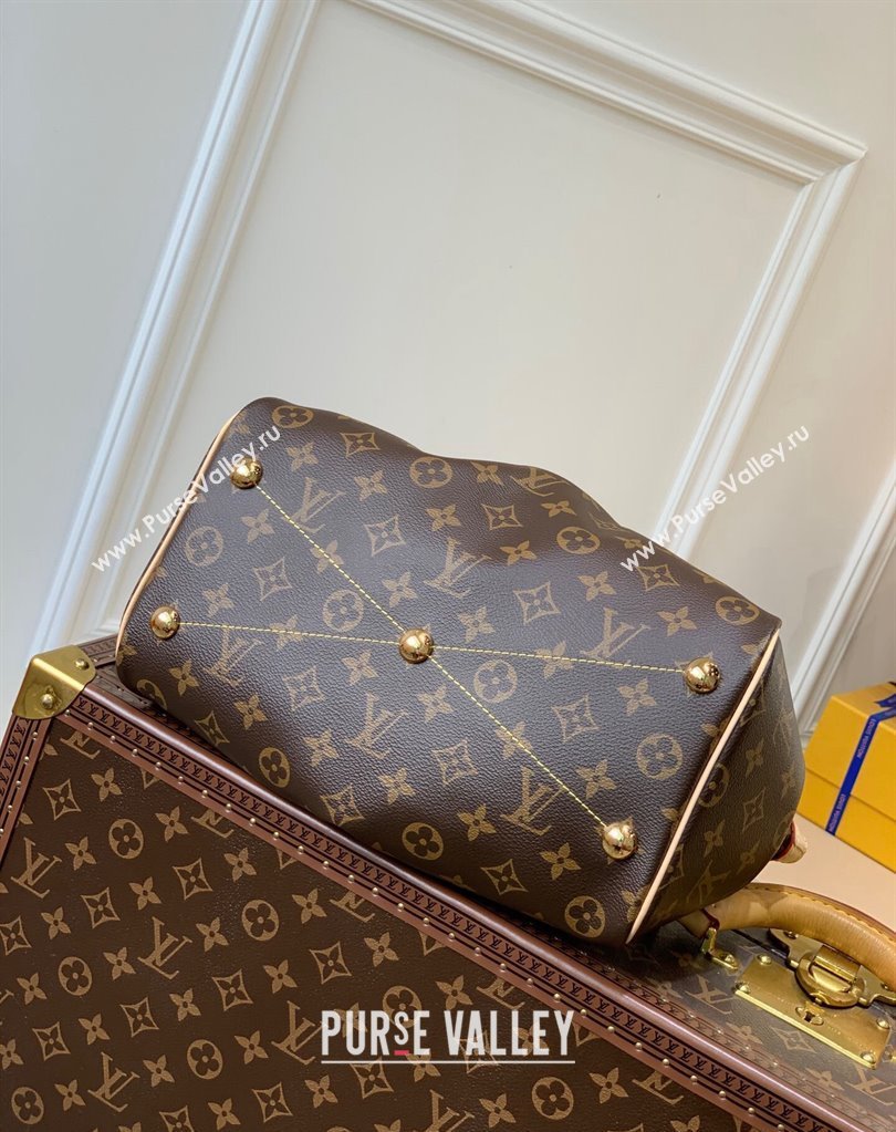 Louis Vuitton Tivoli Bowling PM Bag in Monogram Canvas M40143 Nude 2025 (KI-250212001)