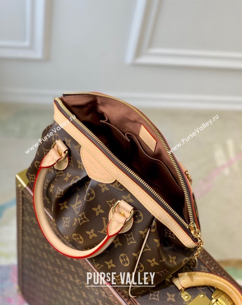 Louis Vuitton Tivoli Bowling PM Bag in Monogram Canvas M40143 Nude 2025 (KI-250212001)