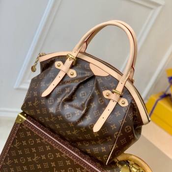 Louis Vuitton Tivoli Bowling MM Bag in Monogram Canvas M40144 Nude 2025 (KI-250212002)
