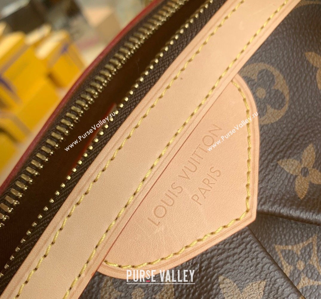 Louis Vuitton Tivoli Bowling MM Bag in Monogram Canvas M40144 Nude 2025 (KI-250212002)