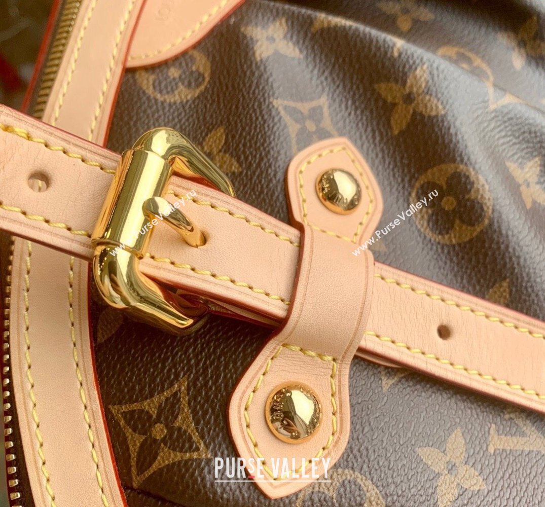 Louis Vuitton Tivoli Bowling MM Bag in Monogram Canvas M40144 Nude 2025 (KI-250212002)