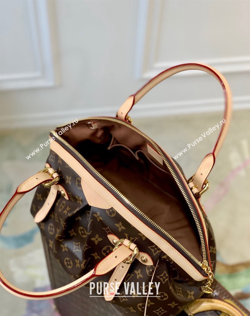 Louis Vuitton Tivoli Bowling MM Bag in Monogram Canvas M40144 Nude 2025 (KI-250212002)