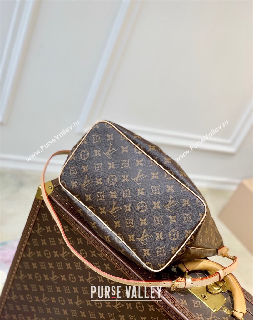 Louis Vuitton Palermo MM Bag in Monogram Canvas M40145 Nude 2025 (KI-250212003)