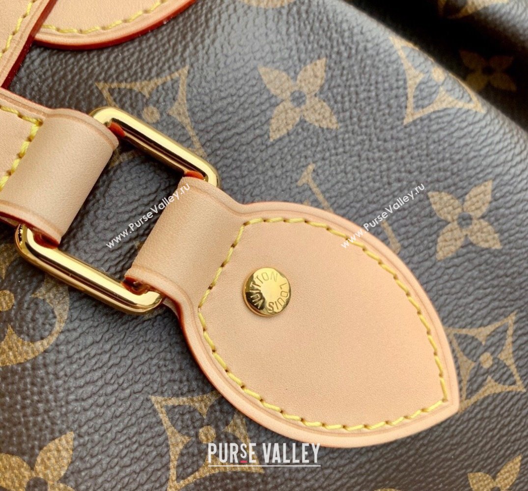 Louis Vuitton Palermo MM Bag in Monogram Canvas M40145 Nude 2025 (KI-250212003)