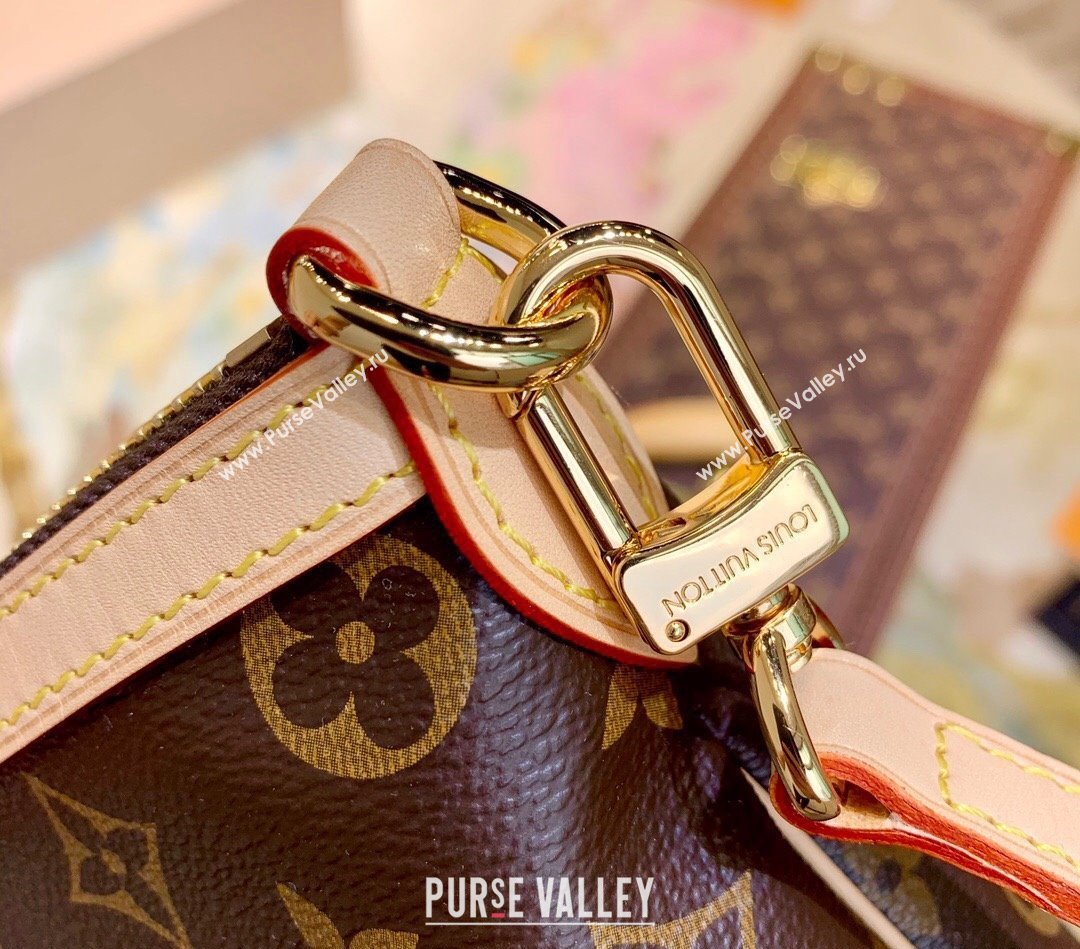 Louis Vuitton Palermo MM Bag in Monogram Canvas M40145 Nude 2025 (KI-250212003)
