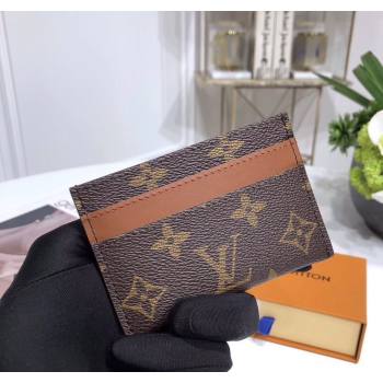 Louis Vuitton Card Holder Wallet M60703 Monogram Canvas/Brown 2024 (KI-241210103)