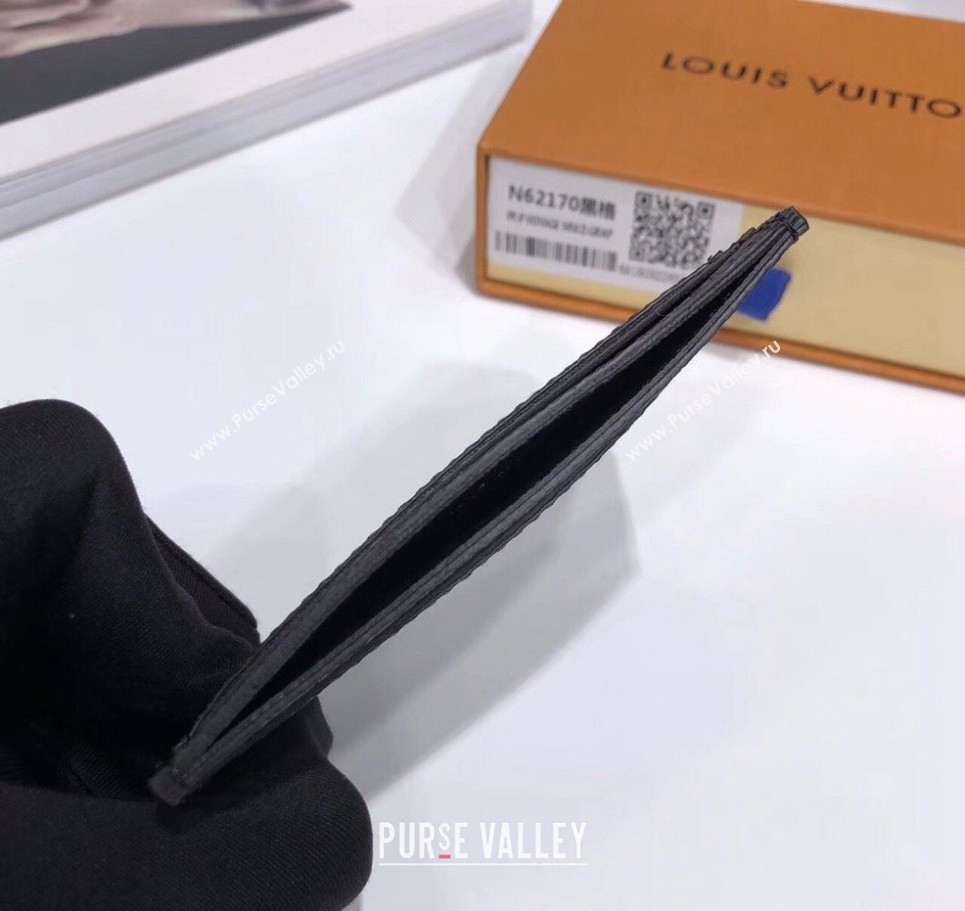 Louis Vuitton Card Holder Wallet M60703 Damier Graphite Canvas 2024 (KI-241210102)