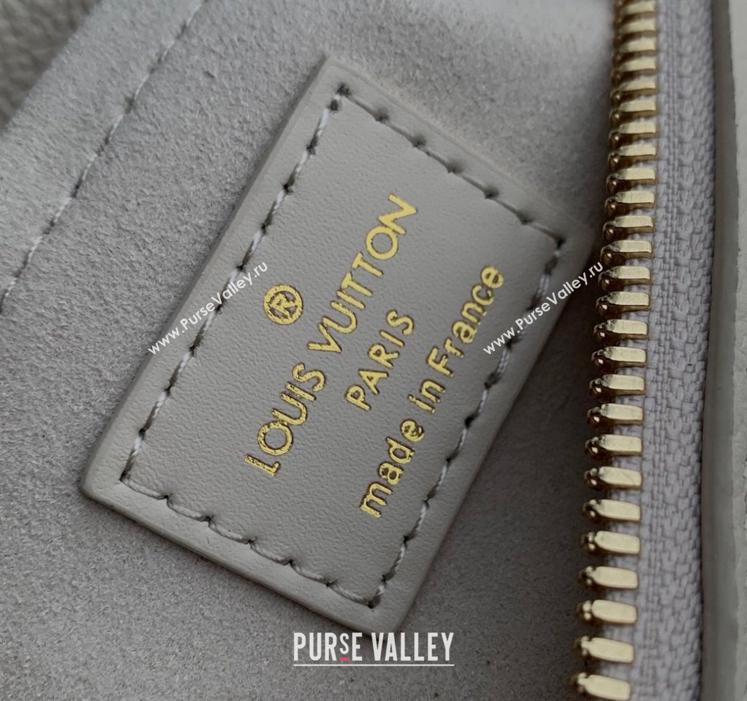 Louis Vuitton Speedy Bandouliere 20 Bag in Monogram Empreinte Leather M58954 Cream Beige 2025 (KI-250524050)