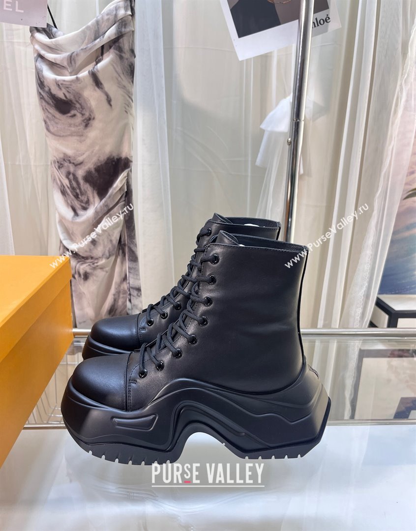 Louis Vuitton LV Archlight 2.0 Platform Ankle Boot in Calf Leather Black 2023 1ABI1J (MD-230904028)