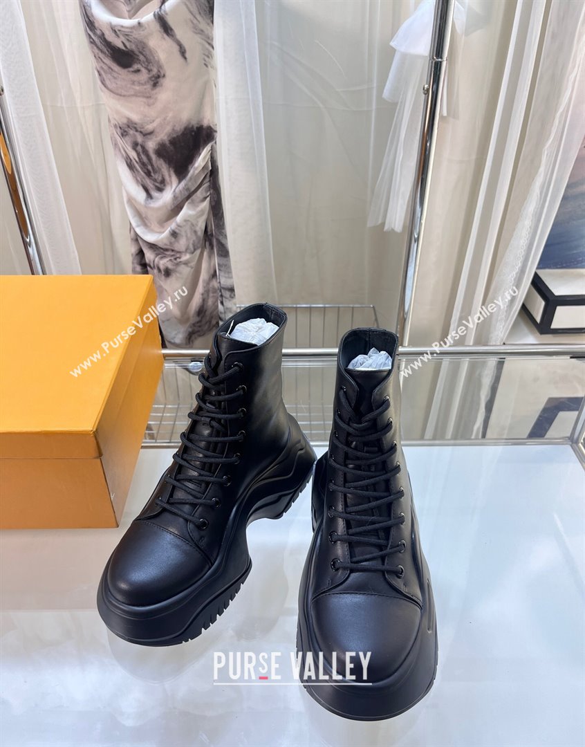 Louis Vuitton LV Archlight 2.0 Platform Ankle Boot in Calf Leather Black 2023 1ABI1J (MD-230904028)