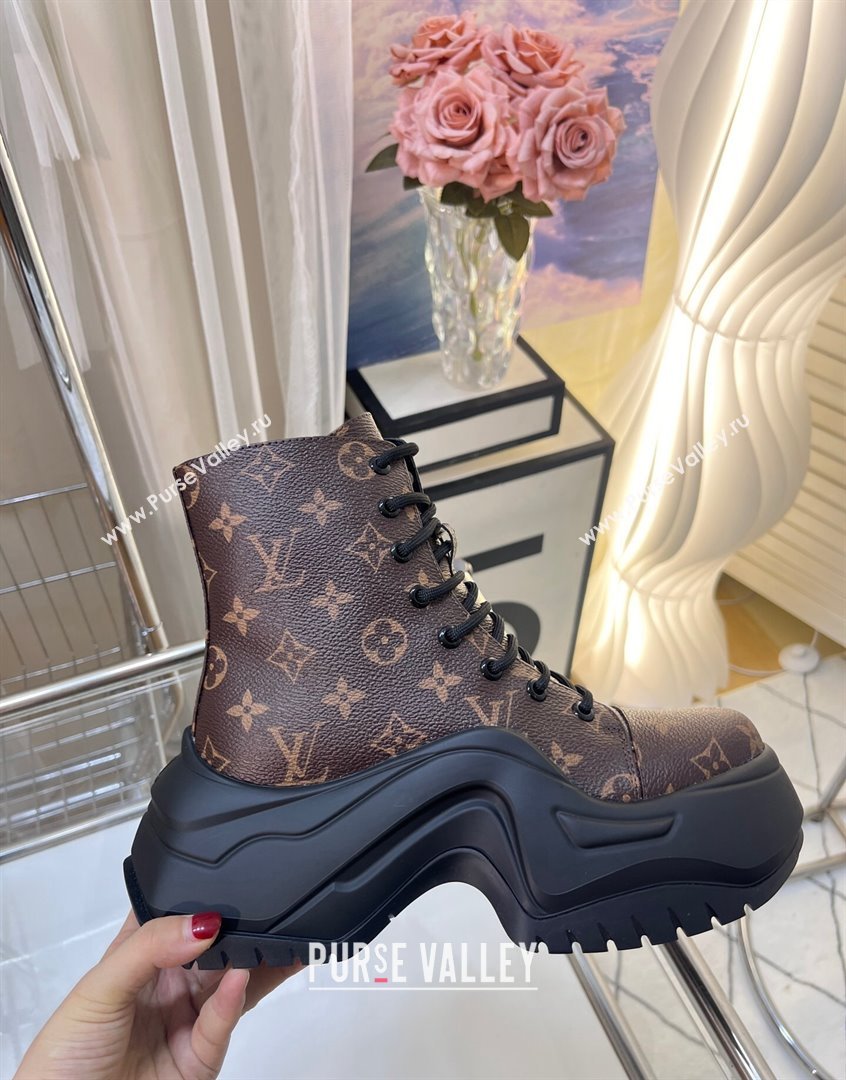 Louis Vuitton LV Archlight 2.0 Platform Ankle Boot in Monogram Canvas 2023 1ABI1J (MD-230904029)