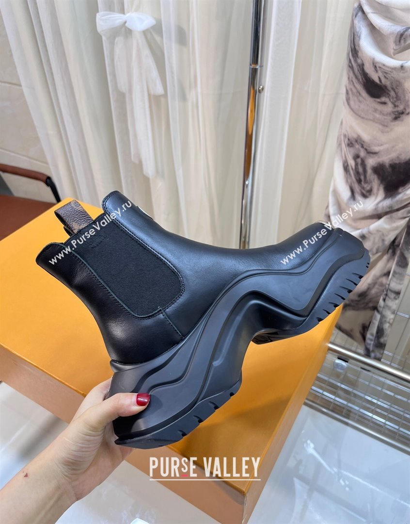 Louis Vuitton LV Archlight 2.0 Platform Ankle Boot in Calf Leather Black 2023 1AB157 (MD-230904030)