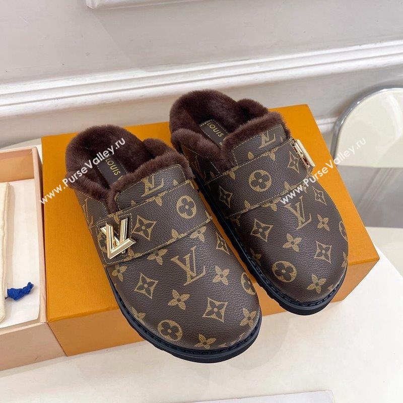 Louis Vuitton LV Cosy Flat Comfort Clog Mules in Monogram Canvas 2023 1AC6Z3 (MD-231012138)